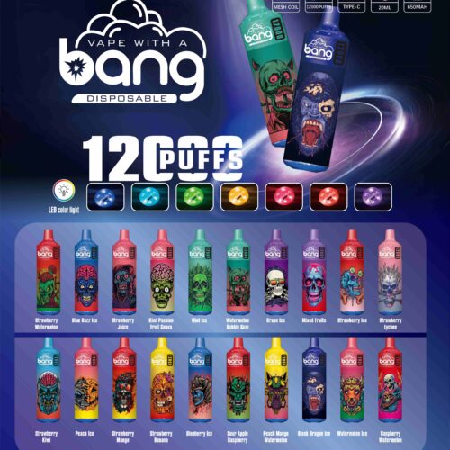 Bang 12000 Puffs - LED - Disposable Vape