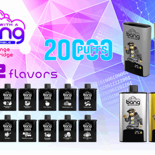 Bang 20000 Puffs - Replaceable Cartridge - Refillable Vape
