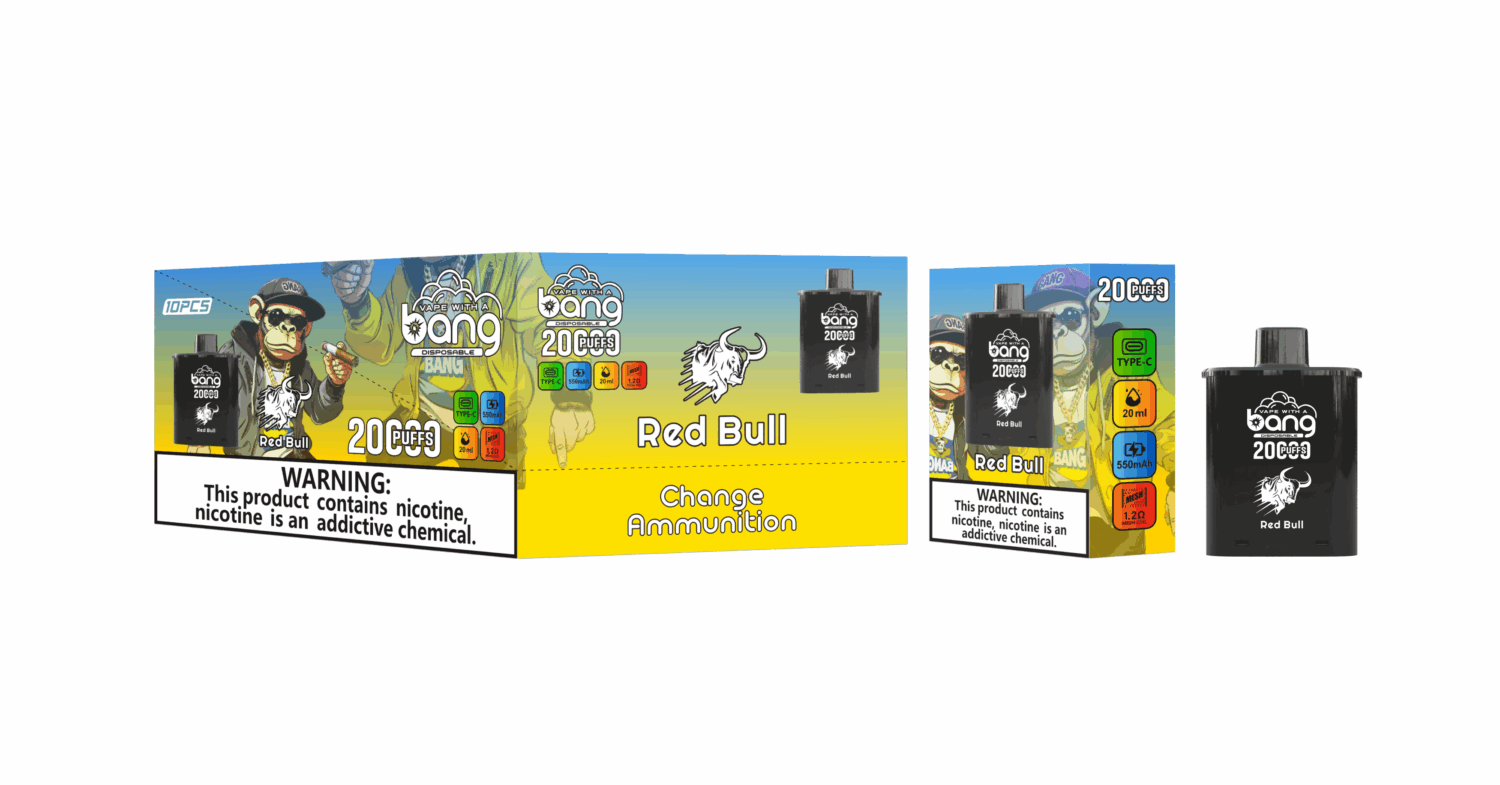 Bang 20000 Puffs - Replaceable Cartridge - Refillable Vape
