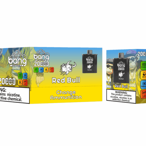 Bang 20000 Puffs - Replaceable Cartridge - Refillable Vape