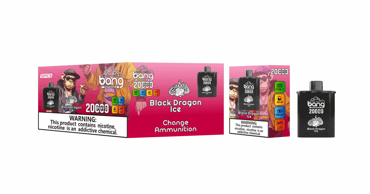 Bang 20000 Puffs - Replaceable Cartridge - Refillable Vape