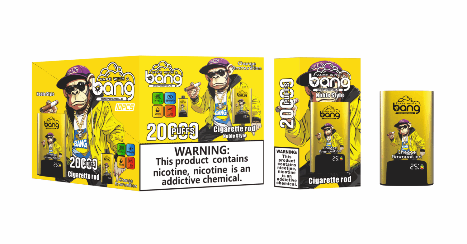 Bang 20000 Puffs - Replaceable Cartridge - Refillable Vape