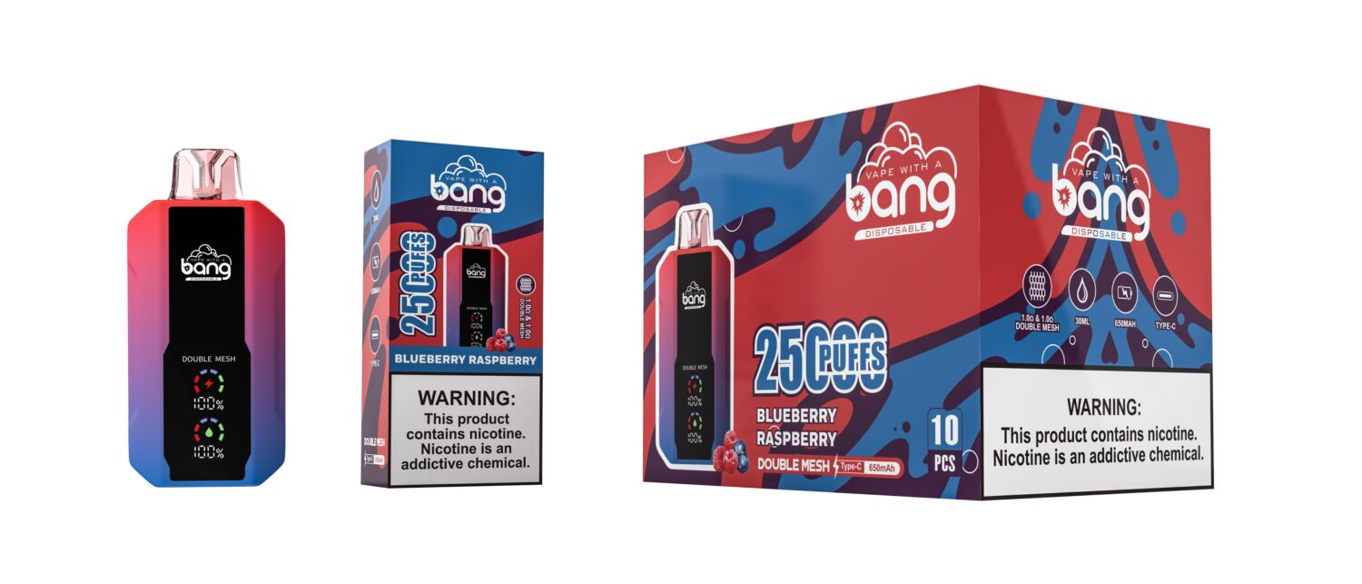 Bang 25000 Puffs - Display Screen - Disposable Vape