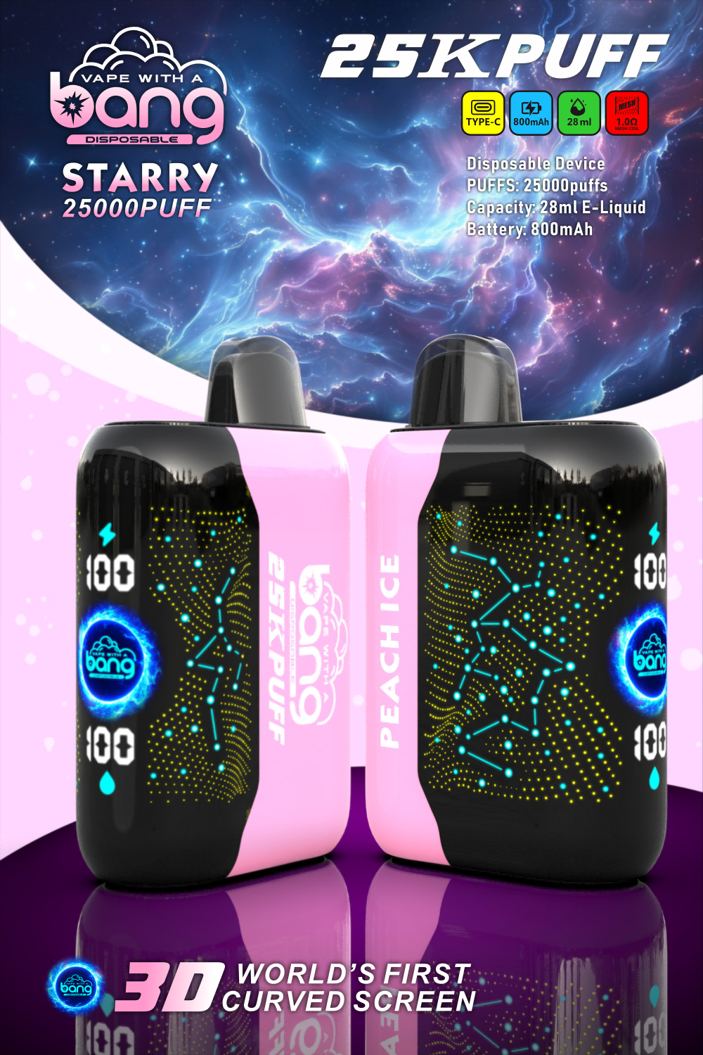 Bang 25000 Puffs - Starry - Disposable Vape