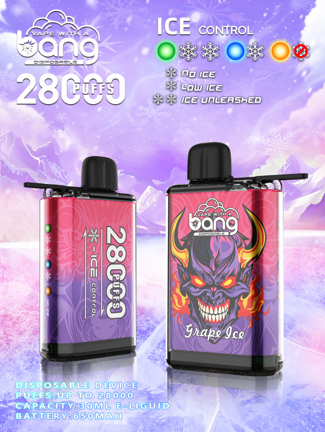 Bang 28000 Puffs - Adjustable Ice Level - Disposable Vape
