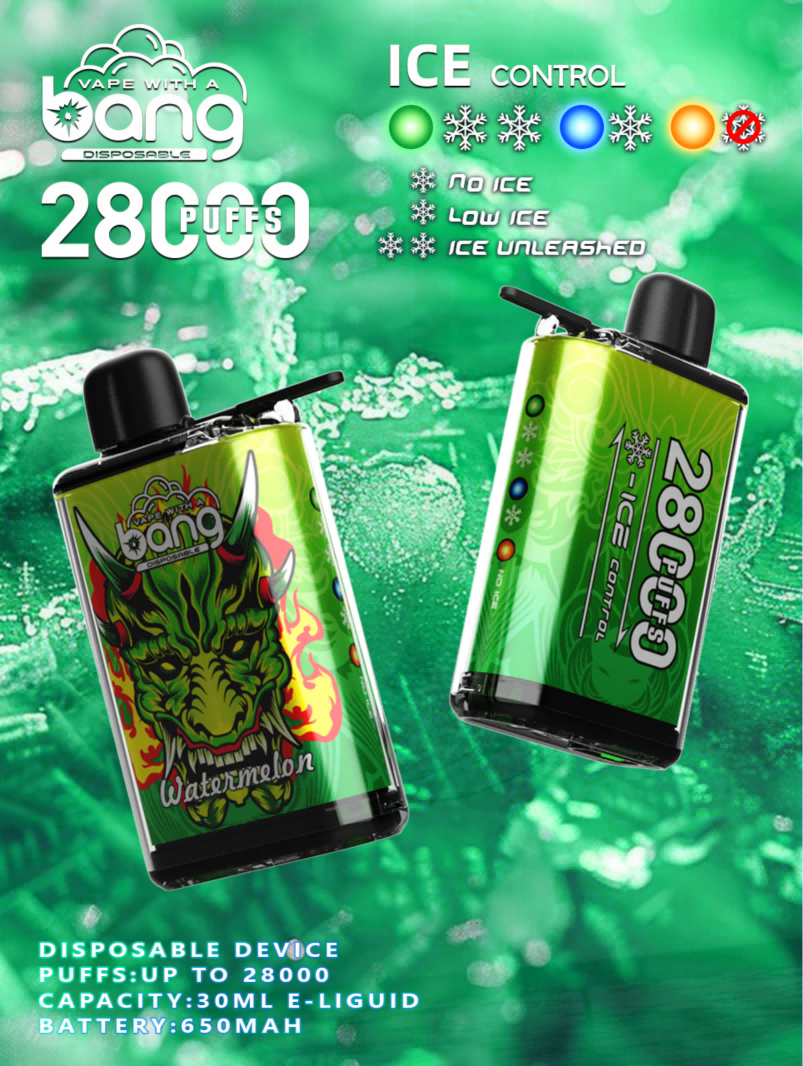 Bang 28000 Puffs - Adjustable Ice Level - Disposable Vape