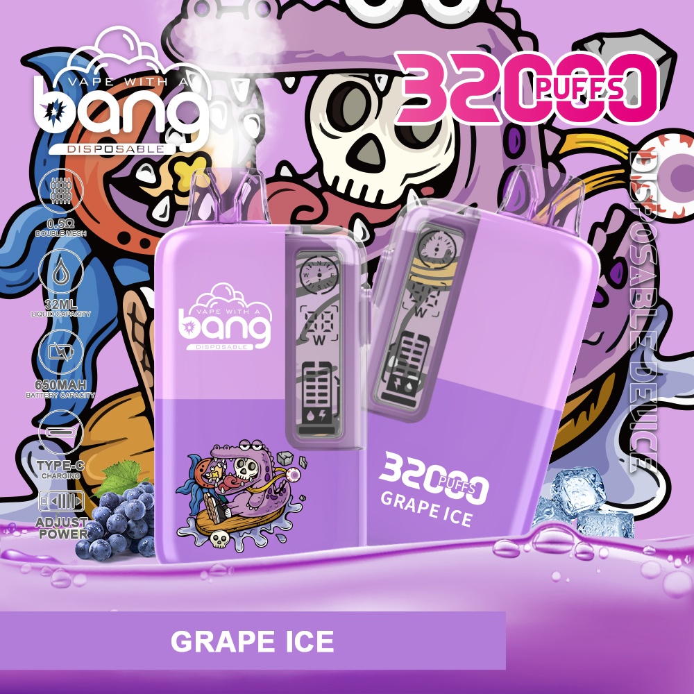 Bang 32000 Puffs - Adjustable Wattage - Disposable Vape