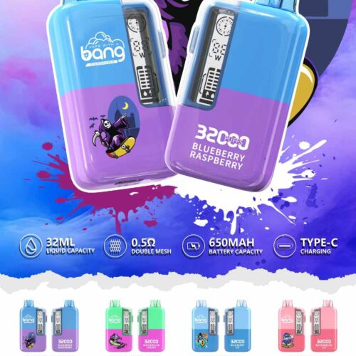 Bang 32000 Puffs - Adjustable Wattage - Disposable Vape
