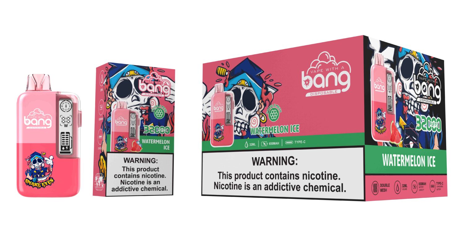 Bang 32000 Puffs - Adjustable Wattage - Disposable Vape