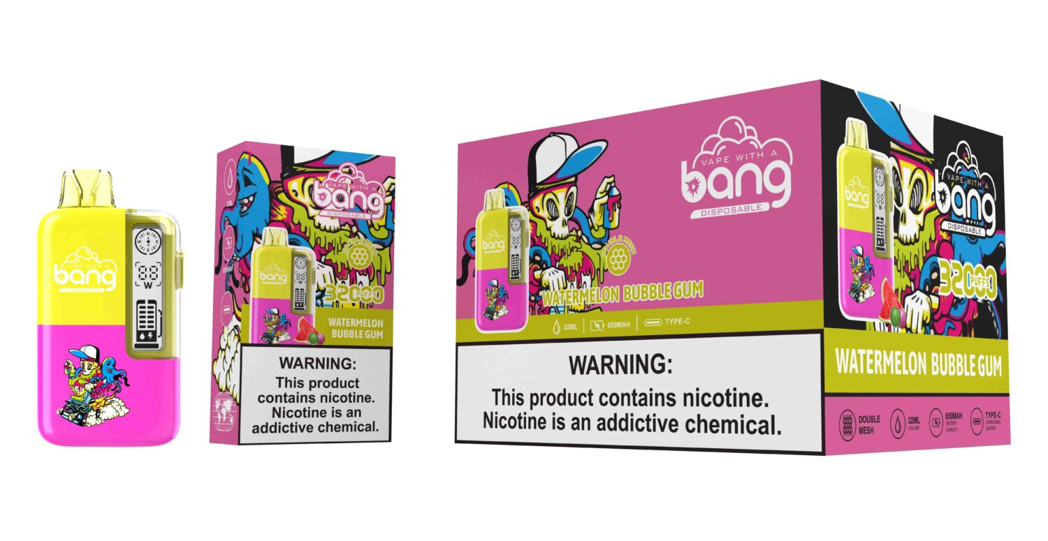 Bang 32000 Puffs - Adjustable Wattage - Disposable Vape