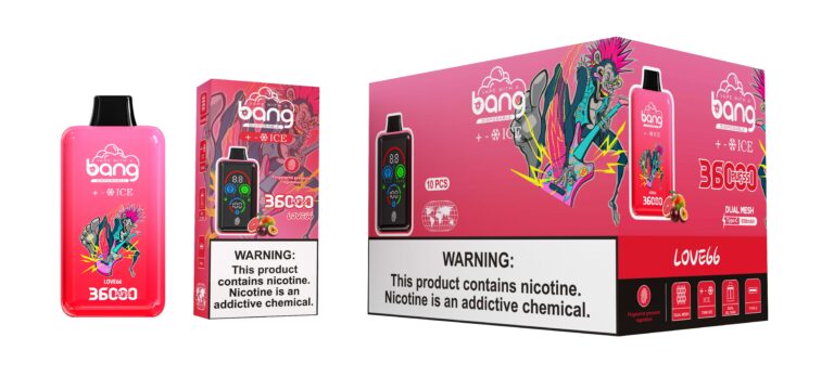 Bang 36000 Puffs - Adjustable Ice Level - Disposable Vape wholesale and shipping