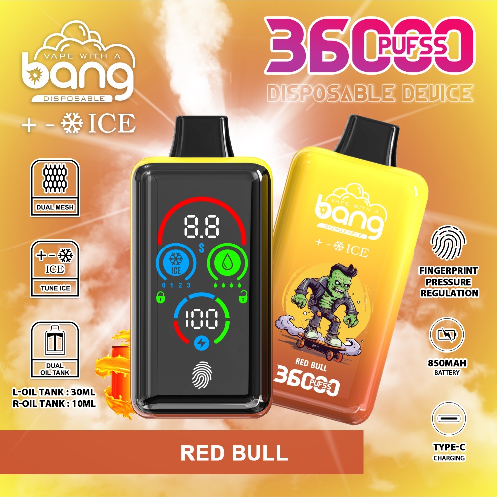 Bang 36000 Puffs - Adjustable Ice Level - Disposable Vape