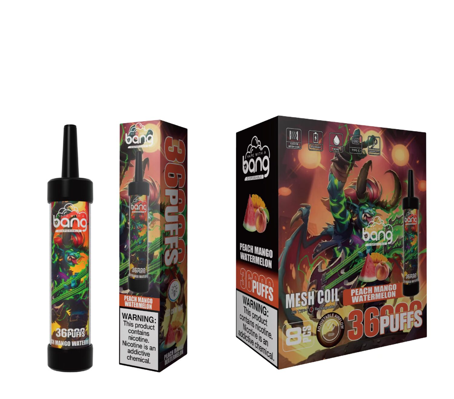 Bang 36000 Puffs -  Shisha / Hookah - Disposable Vape