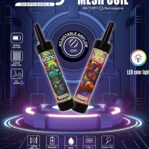 Bang 36000 Puffs -  Shisha / Hookah - Disposable Vape