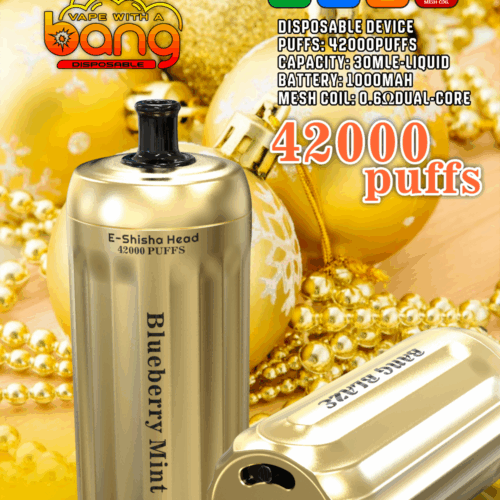 Bang Blaze 42000 Puffs - Gold - Shisha / Hookah - Disposable Vape