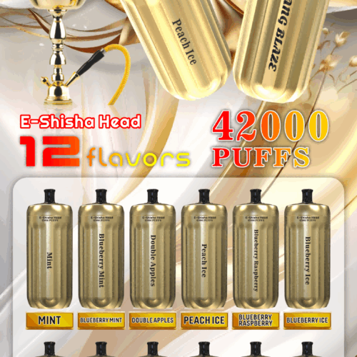 Bang Blaze 42000 Puffs - Gold - Shisha / Hookah - Disposable Vape