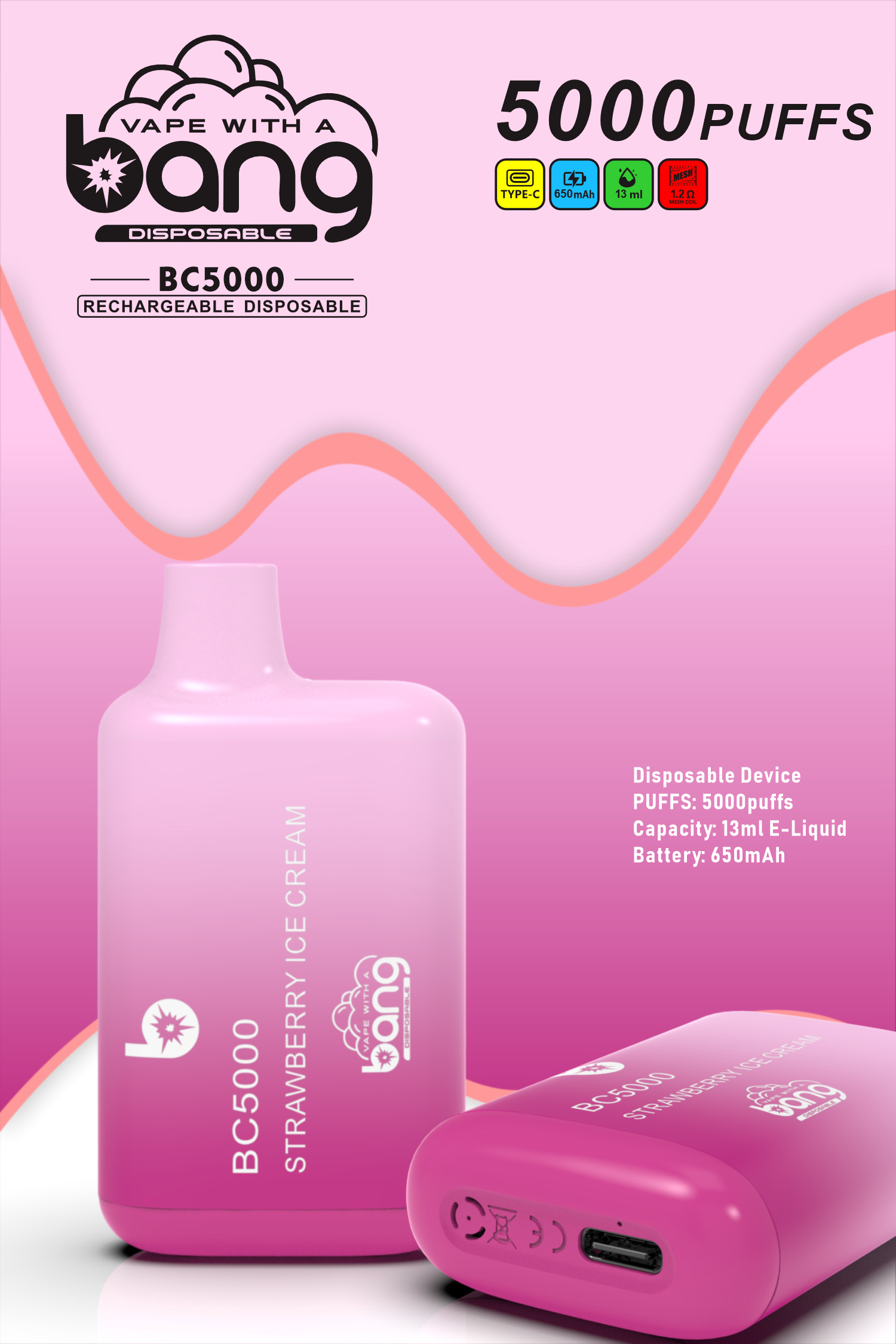 Bang BC 5000 Puffs - Disposable Vape