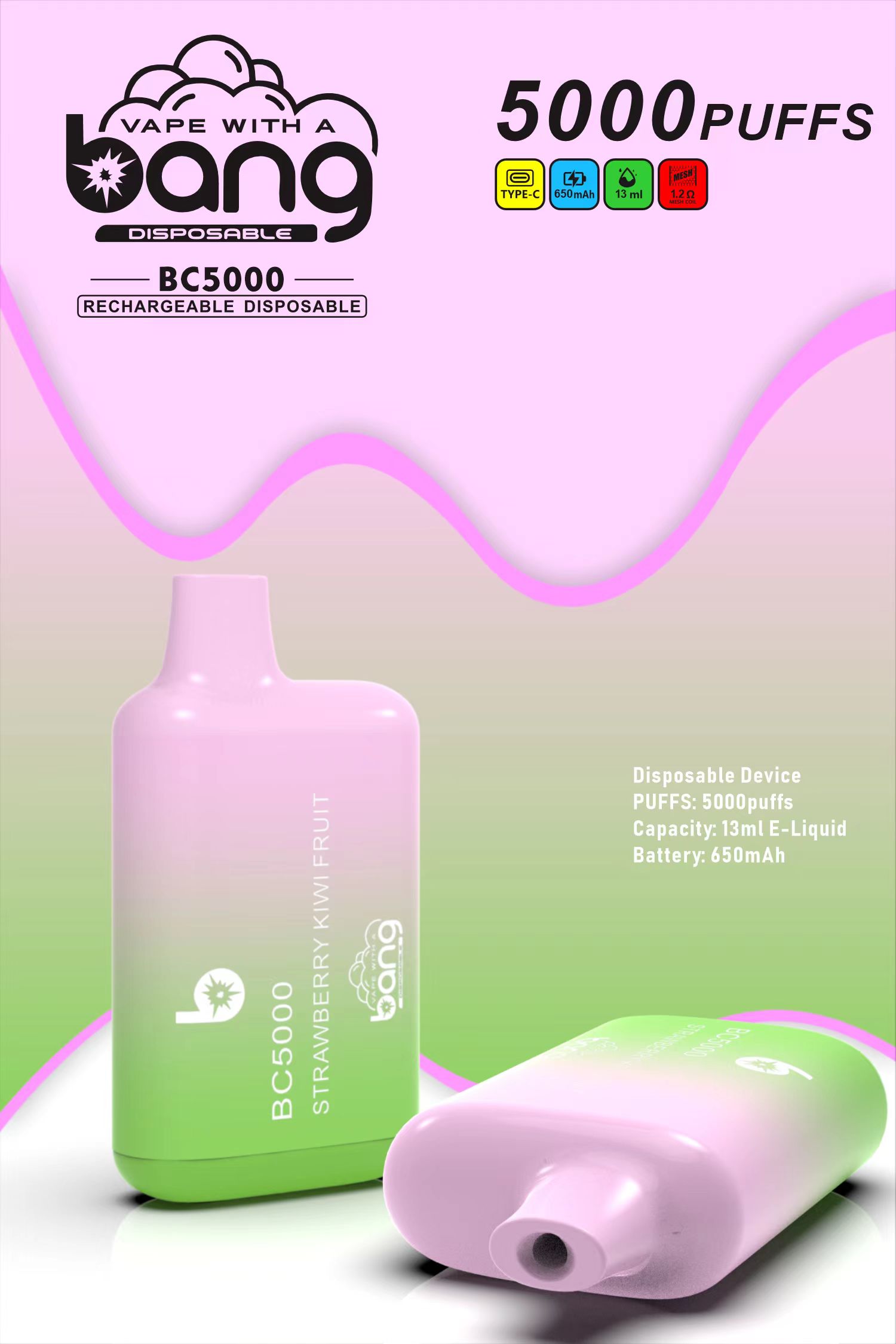 Bang BC 5000 Puffs - Disposable Vape