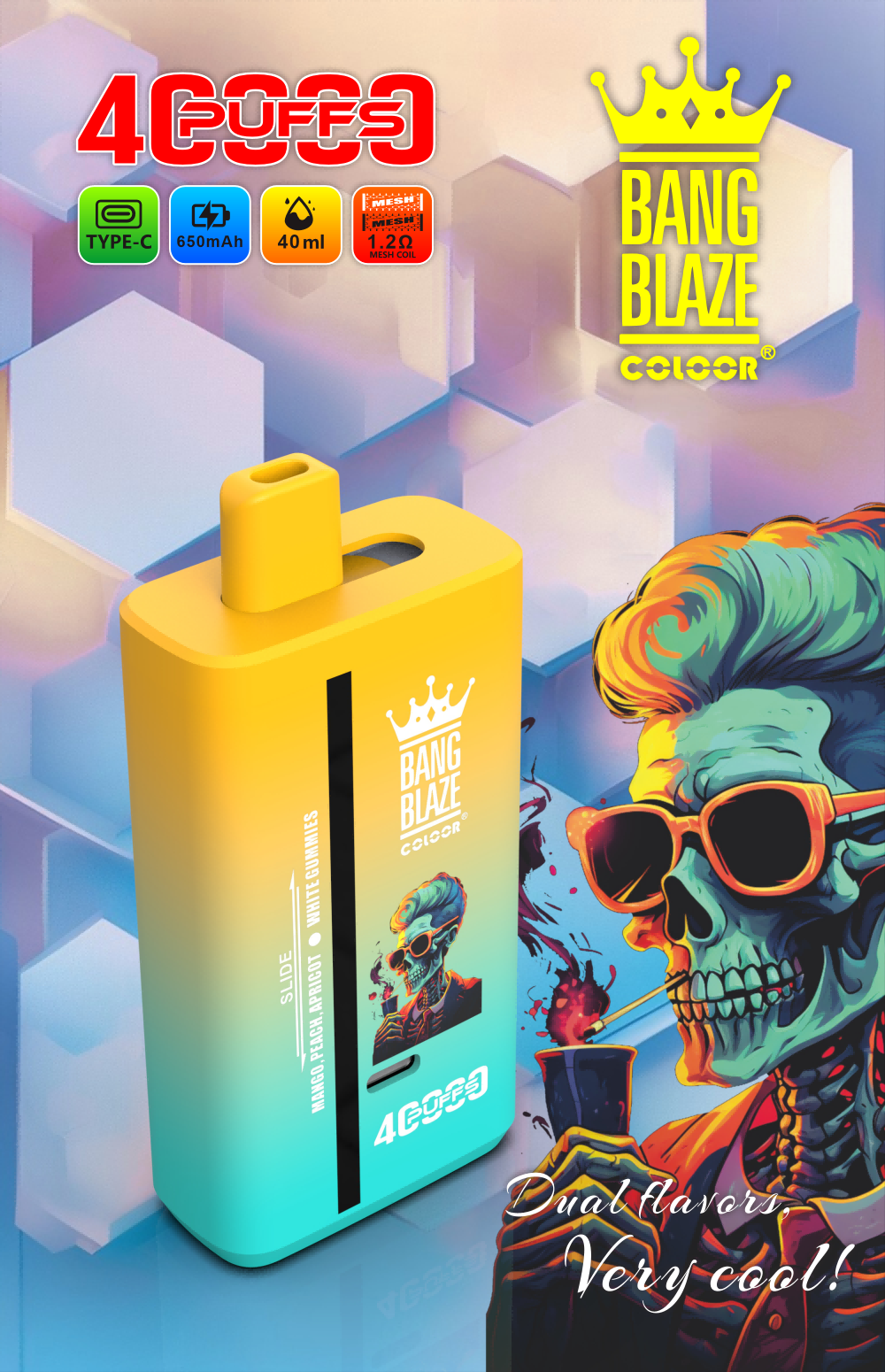 Bang Blaze 40000 Puffs - Dual-Flavor - Disposable Vape