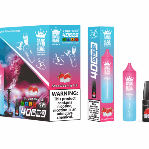 Bang Blaze 40000 Puffs Shisha/Hookah - Refillable Vape