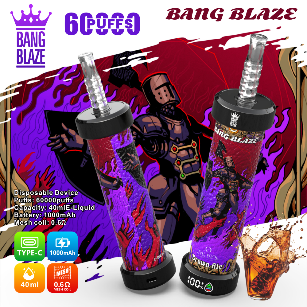 Bang Blaze 60000 Puffs - Shisha / Hookah - Disposable Vape
