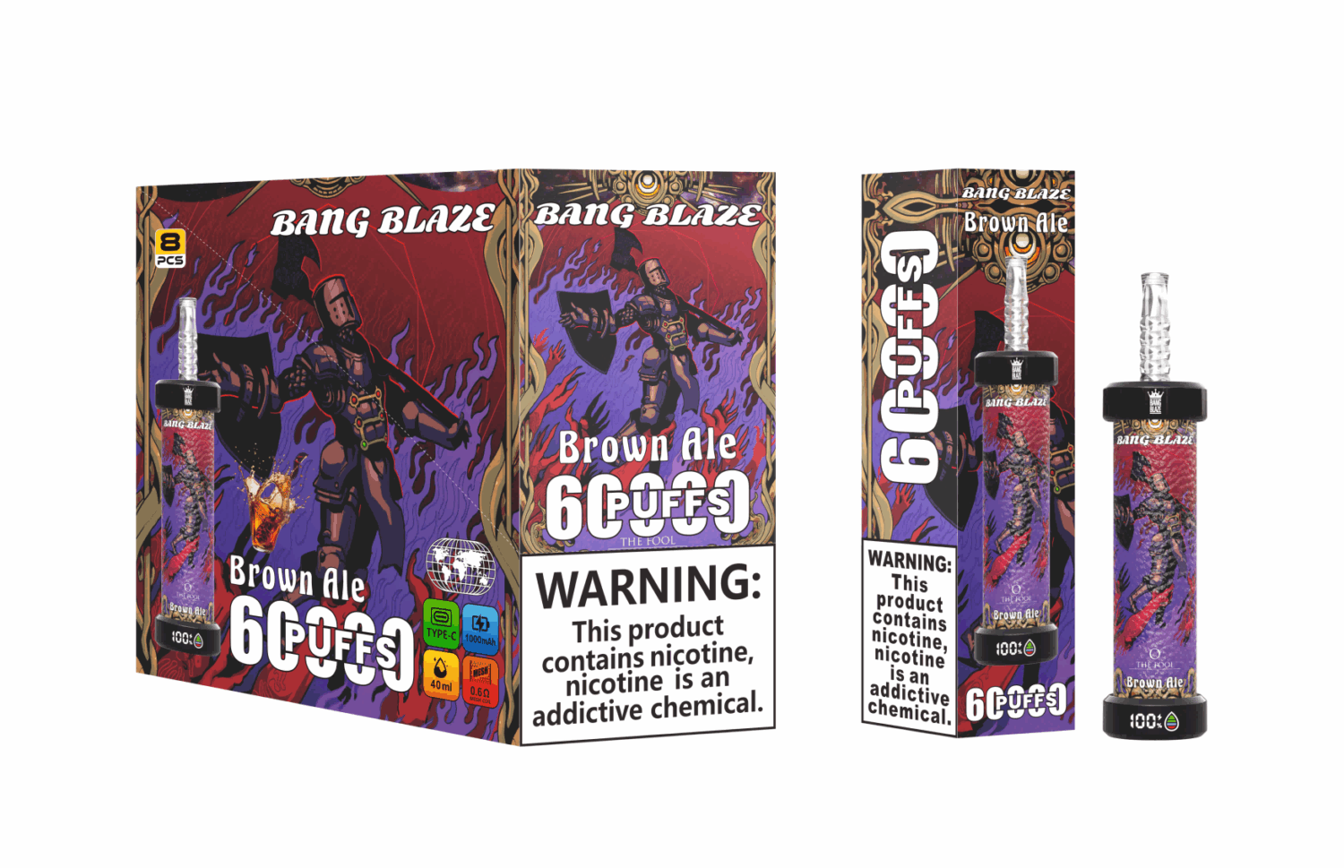 Bang Blaze 60000 Puffs - Shisha / Hookah - Disposable Vape