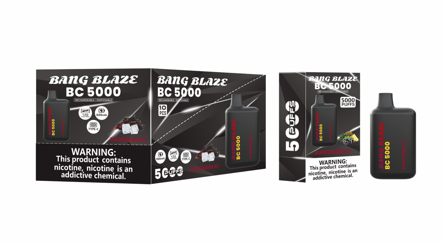 Bang Blaze BC 5000 Puffs - Disposable Vape