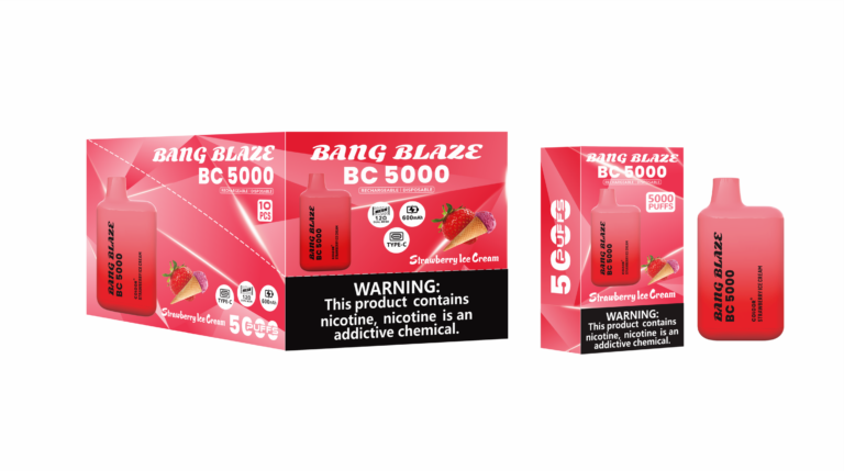 Bang Blaze BC 5000 Puffs - Disposable Vape flavors