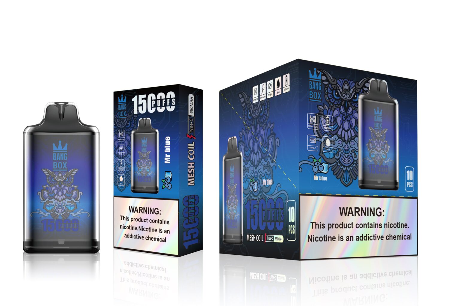 Bang Box 15000 Puffs - Crystal Design- Disposable Vape
