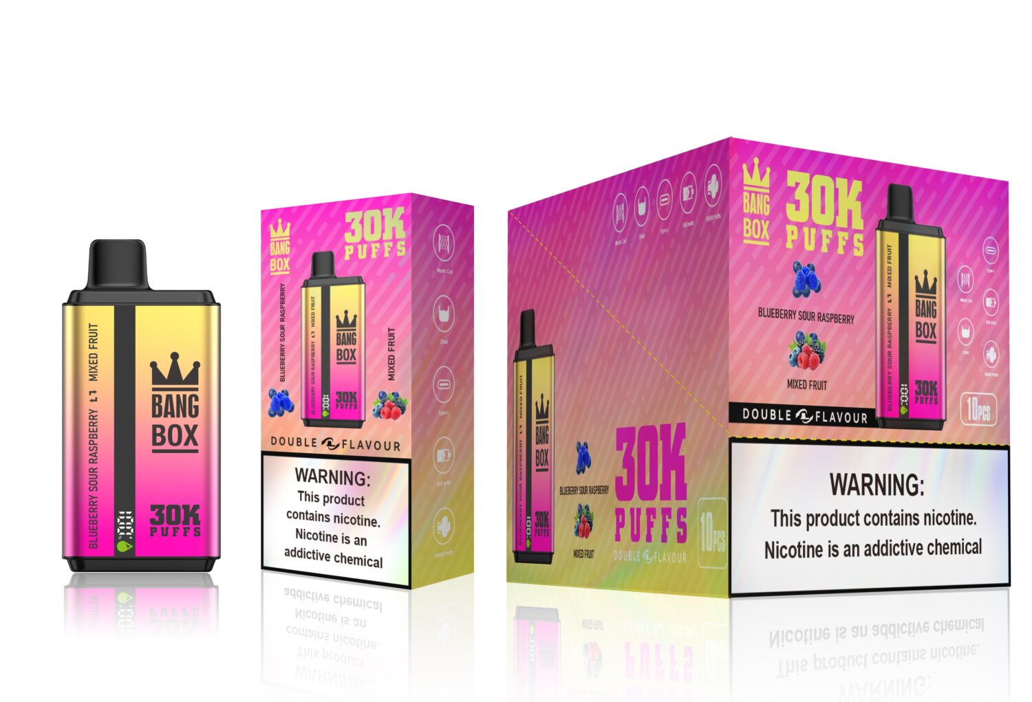 Bang Box 30000 Puffs – Dual-Flavor - Disposable Vape