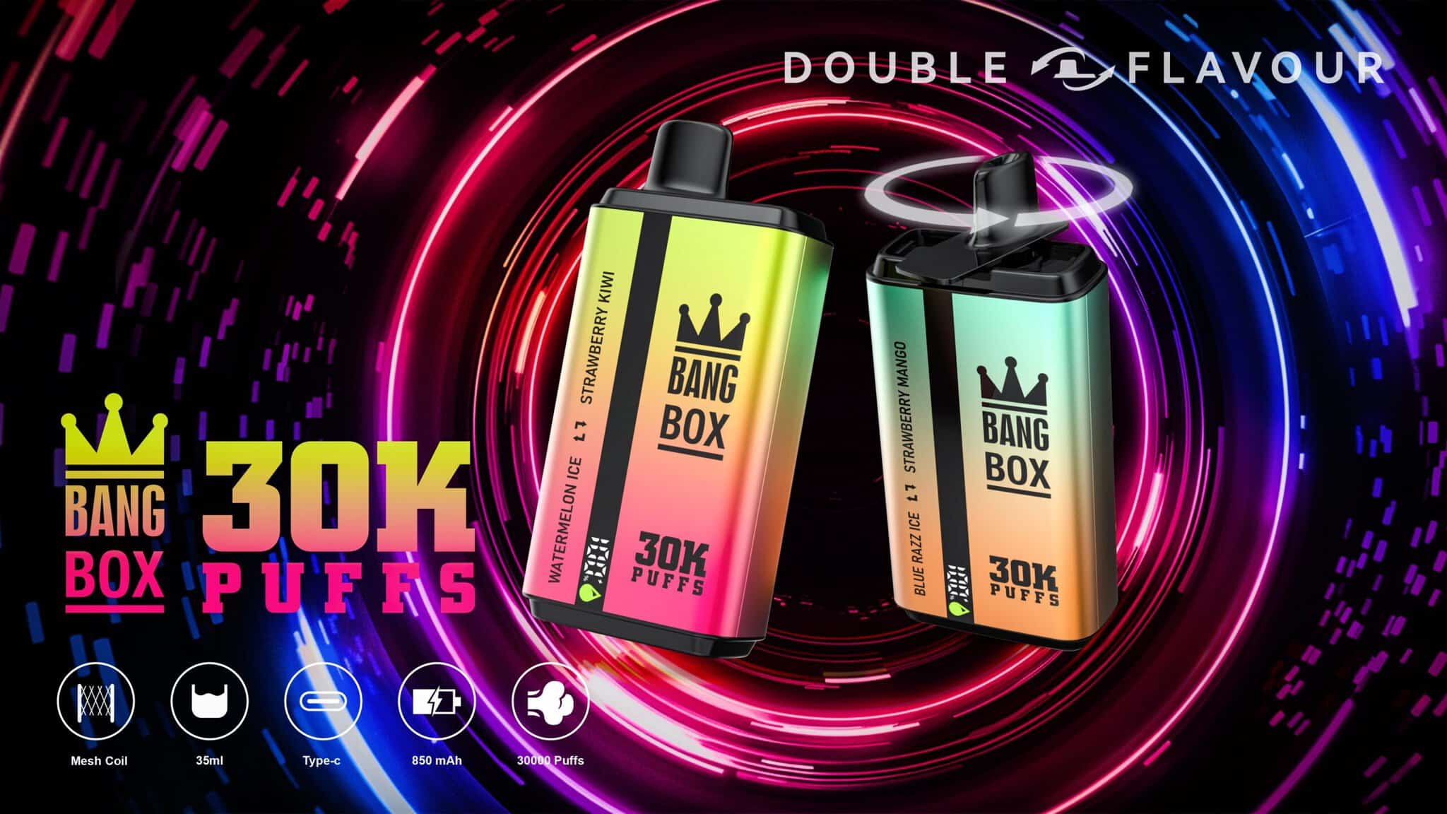 Bang Box 30000 Puffs – Dual-Flavor - Disposable Vape