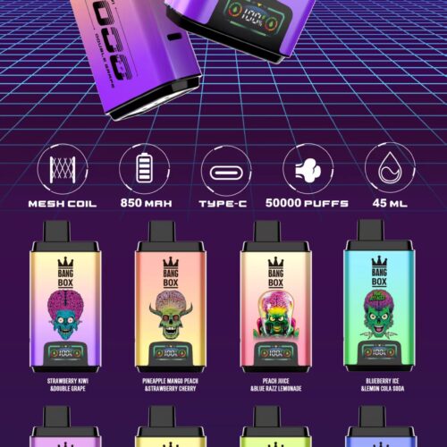 Bang Box 50000 Puffs Dual Flavor Vape Poster 2