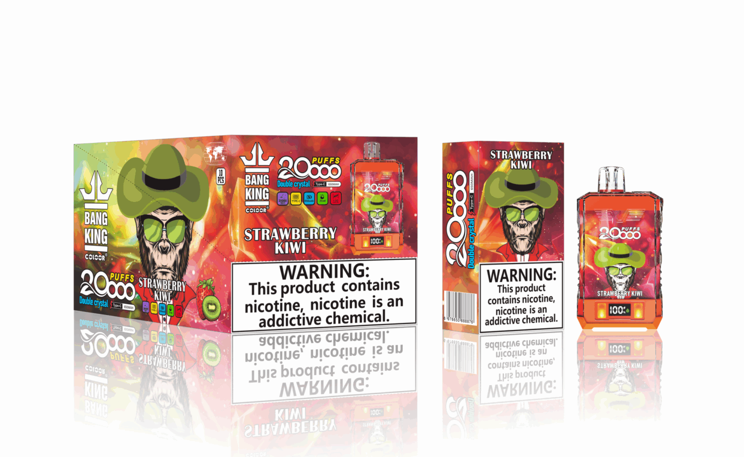 Bang King 20000 Puffs - Crystal - Disposable Vape