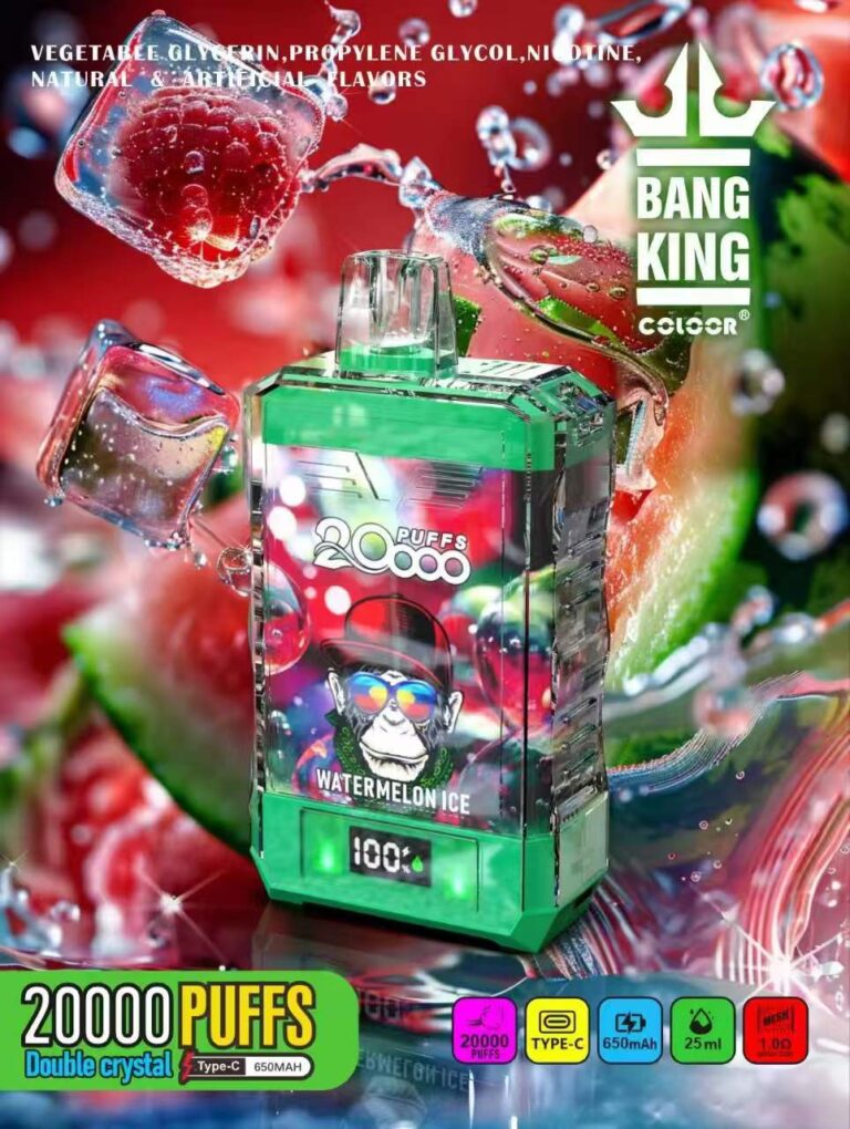 Bang King 20000 Puffs - Crystal - Disposable Vape overview