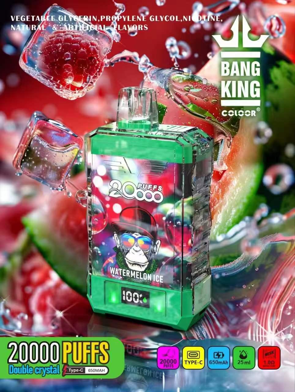 Bang King 20000 Puffs - Crystal - Disposable Vape