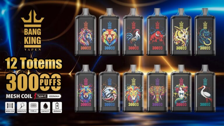 Bang King 30000 Puffs - Crystal - Disposable Vape overview