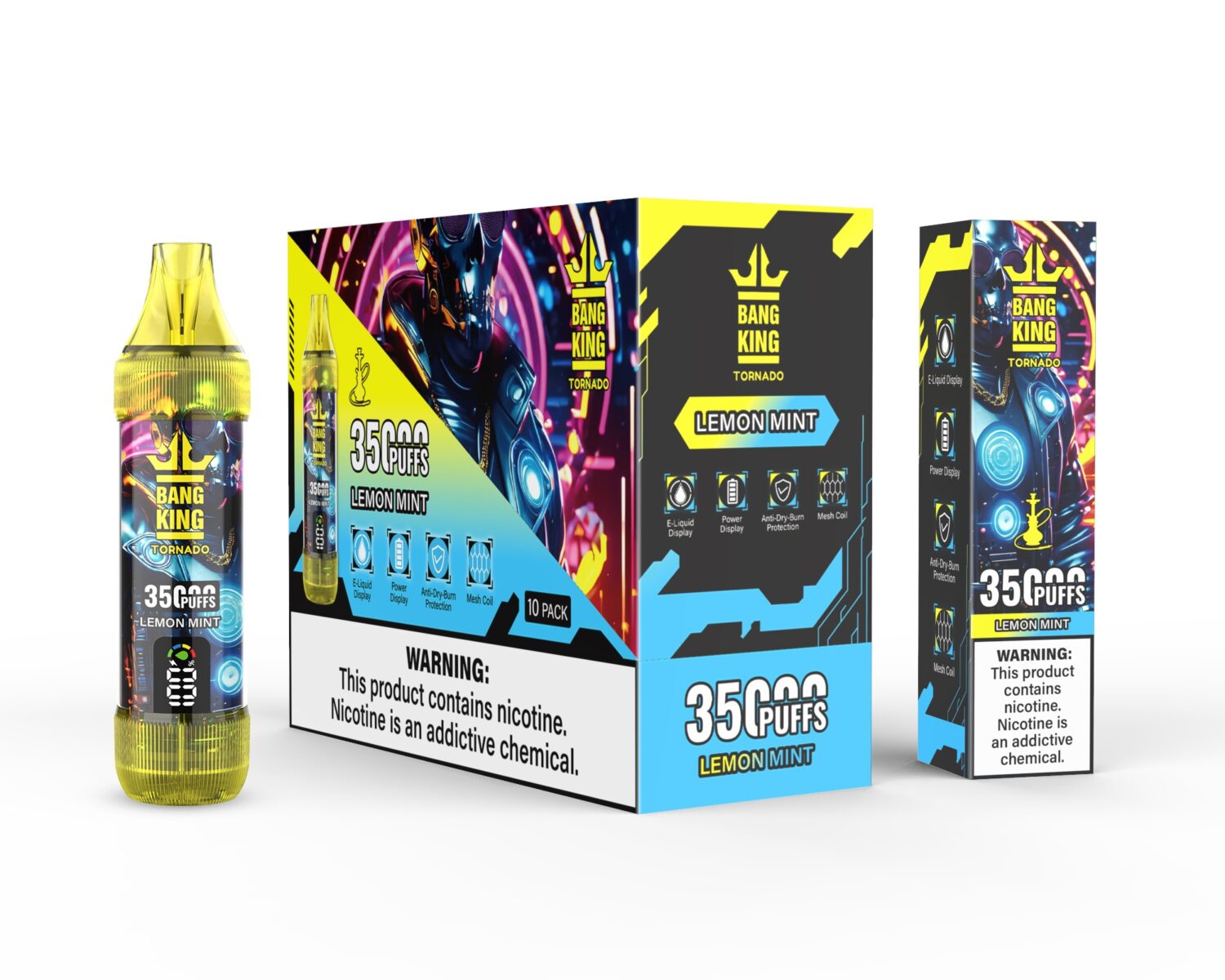 Bang King Tornado 35000 Puffs - Shisha / Hookah – Disposable Vape