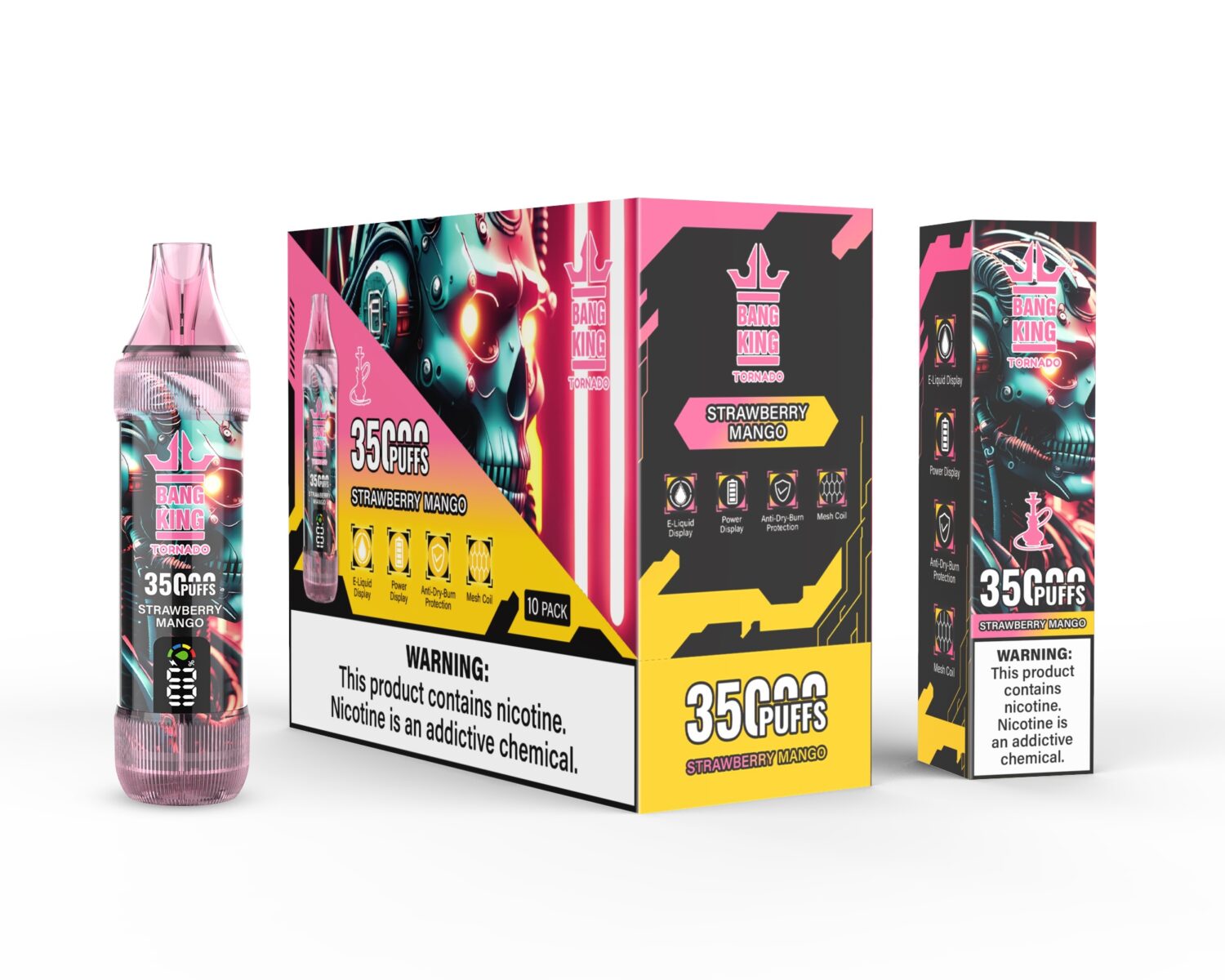Bang King Tornado 35000 Puffs - Shisha / Hookah – Disposable Vape