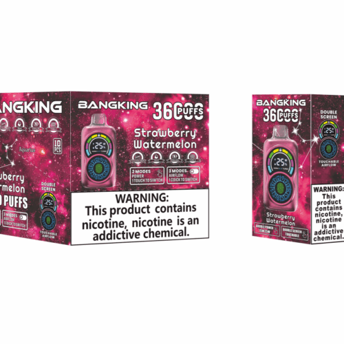 Bang King 36000 Puffs – Fingerprint Unlock Vape- Disposable Vape