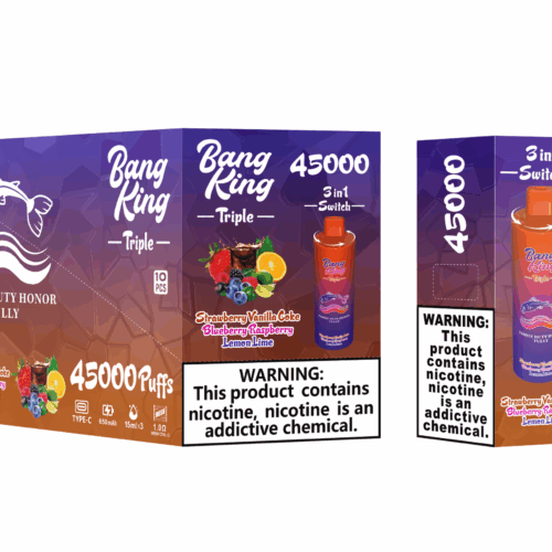 Bang King 45000 Puffs - 3 in 1 Flavor - Disposable Vape