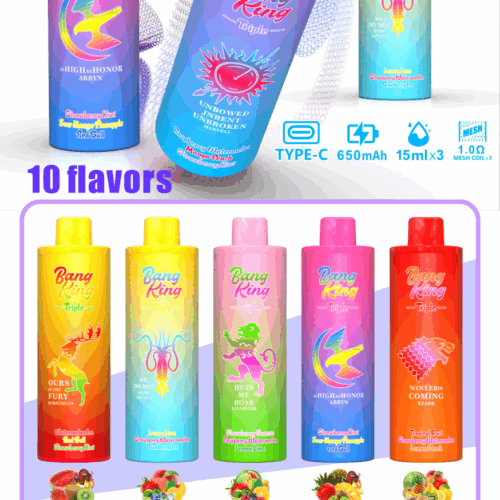 Bang King 45000 Puffs - 3 in 1 Flavor - Disposable Vape