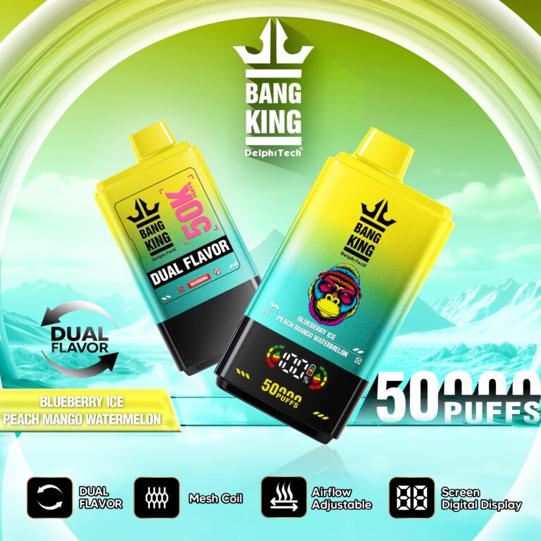 Bang King 50000 Puffs - Dual-Flavor - Disposable Vape overview