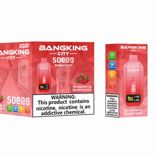 Bang King 50000 Puffs – World Cities - Disposable Vape