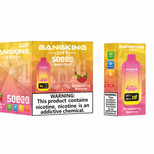 Bang King 50000 Puffs – World Cities - Disposable Vape