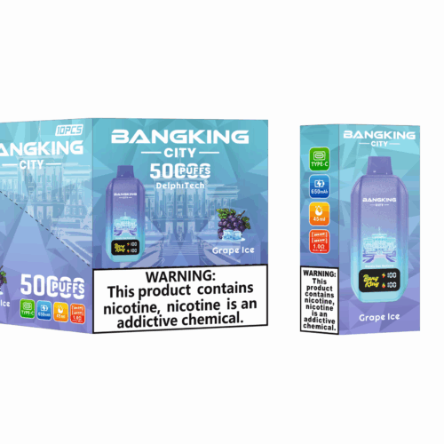 Bang King 50000 Puffs – World Cities - Disposable Vape