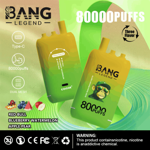 Bang Legend 80000 Puffs - 3 in 1 Flavor - Disposable Vape