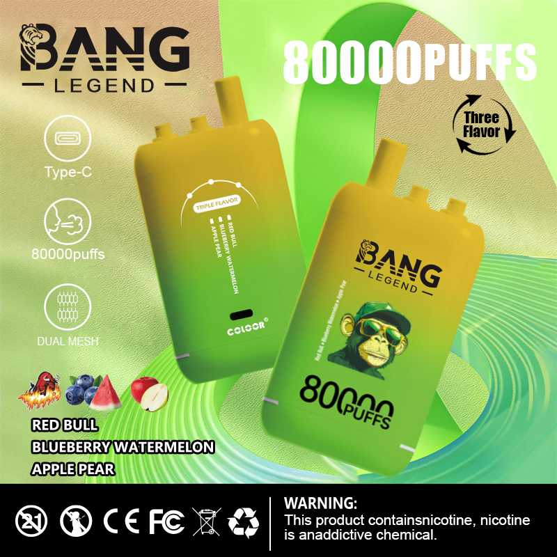 Bang Legend 80000 Puffs - 3 in 1 Flavor - Disposable Vape