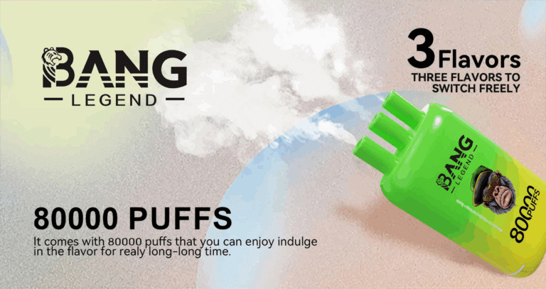 Bang Legend 80000 Puffs - 3 in 1 Flavor - Disposable Vape specifications