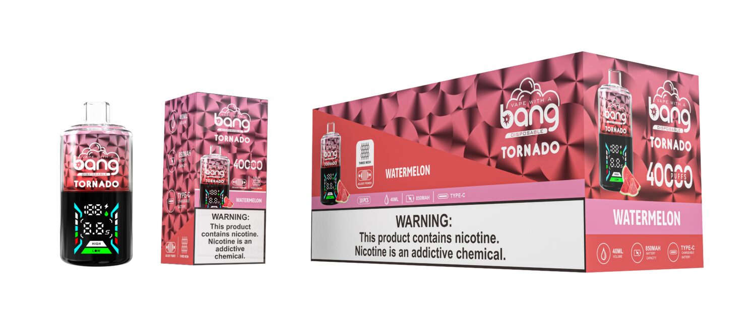 Bang Tornado 40000 Puffs - Shisha / Hookah - Disposable Vape