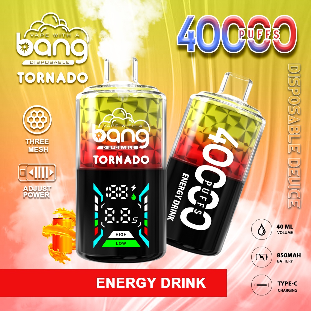 Bang Tornado 40000 Puffs - Shisha / Hookah - Disposable Vape